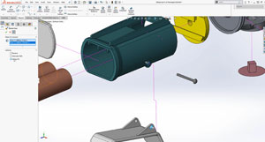 Solidworks Exploded View Drawing Lines